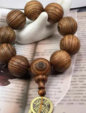 Tiger Skin Sandalwood Men, Couple's Wooden Buddha Bead Bracelet, Old Material Prayer Beads, Gift for Me - Aliexpress - FashionsVida