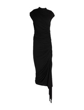 Vestido midi Mujer Negro 40 Mujer