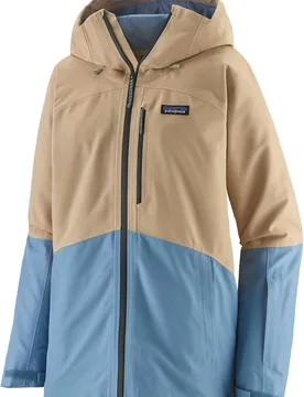 Veste de ski respirante W's Powder Town Jkt Oar Tan für Damen Größe XS Beige - Patagonia - FashionsVida