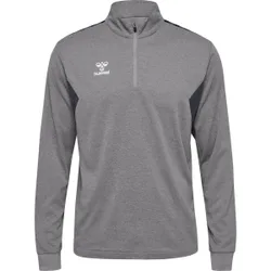 Authentic (halber Reißverschluss) Herren Sweatshirt, grau M