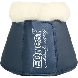 Hufglocken Soft mit Fell, navy S