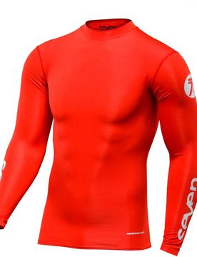 Maglia Moto Cross Enduro Mx ZERO COMPRESSION Rosso taglia XL