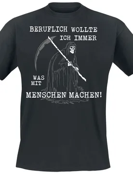 T-Shirt - Beruflich - L bis 4XL - für Männer - Größe XXL - schwarz - Männer - male - Beruf & Karriere - FashionsVida