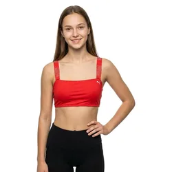Puma Top De Sport Bandeau Red S