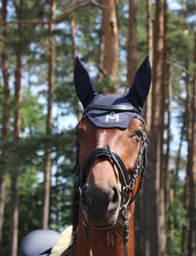 Mecklenburger Fliegenkopfschutz SPORT by , nightblue FULL - Eskadron - FashionsVida