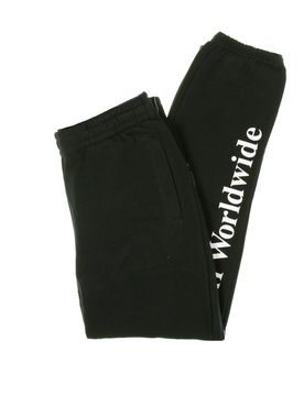 Pantalone Tuta Felpato Uomo Essentials Fleece Pant Black