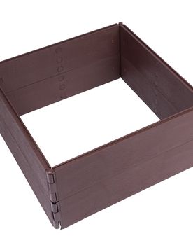 Multi-Hochbeet, 8-teilig braun