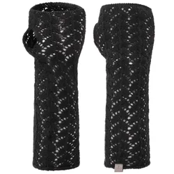 Savela Knit Wrist Warmers by - black - Unisex - Size: One Size