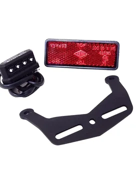 Kit Luce Targa + Supporto + Catadiottro Bmw M 1000 R 2023-2024 - EVOTECH - FashionsVida