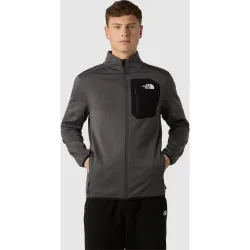 Forro polar con cremallera integral de hombre Crest
