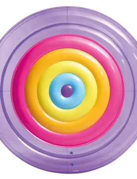 Matelas Gonflable Pour Piscine Rainbow Fiesta Beach Ø201cm