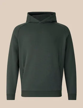 Men's Adapt Oversized Fit Long Sleeve Hoodie - Dark Green Dark Green M male - Castore - FashionsVida