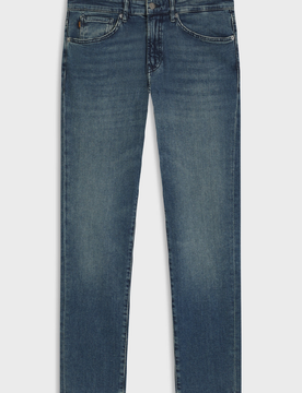 Jeans regular fit uomo blu medio