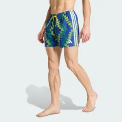 Short da nuoto Football-Inspired Graphic 5 Inch XL Bright Yellow / White