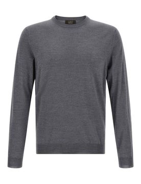 Zanone Maglione in lana Flexwool