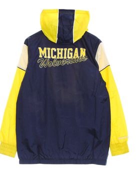 Giacca a Vento Uomo Ncaa Highlight Reel Windbreaker Msuspa Navy/yellow