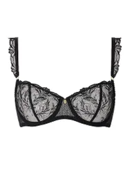 BH mit Bügel HIDDEN TREASURE black schwarz 75C damen