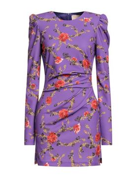 Mini-Kleid Damen Violett 32 Damen