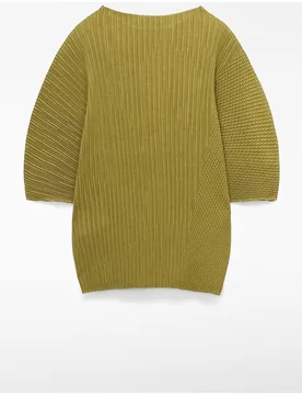 Top de mujer con cuello perkins y manga japonesa - Adolfo Dominguez - FashionsVida