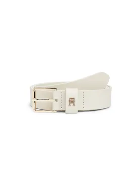 Ceinture en cuir TH SQUARE blanc 80 - Tommy hilfiger - FashionsVida