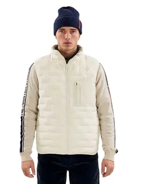 Gilet Reversible Light Almond Milk / Seneca Rock L
