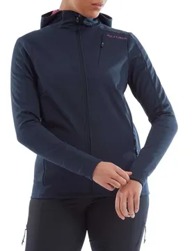 Felpa Cave Softshell Navy / Pink