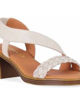 Keilabsatzsandalen Ledersandale – Gotica 11 36