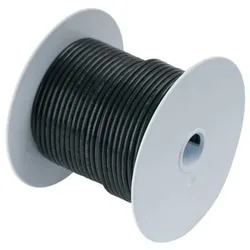 Tinned Copper Battery Cable 2 Awg/32 Mm2 Black 7.5 m unisex