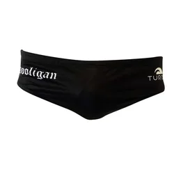 Hooligan Swimming Brief Black / White 5XL Men