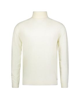 Rollkragenpullover creme M herren