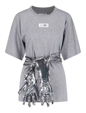 T-Shirt Girocollo Guanti