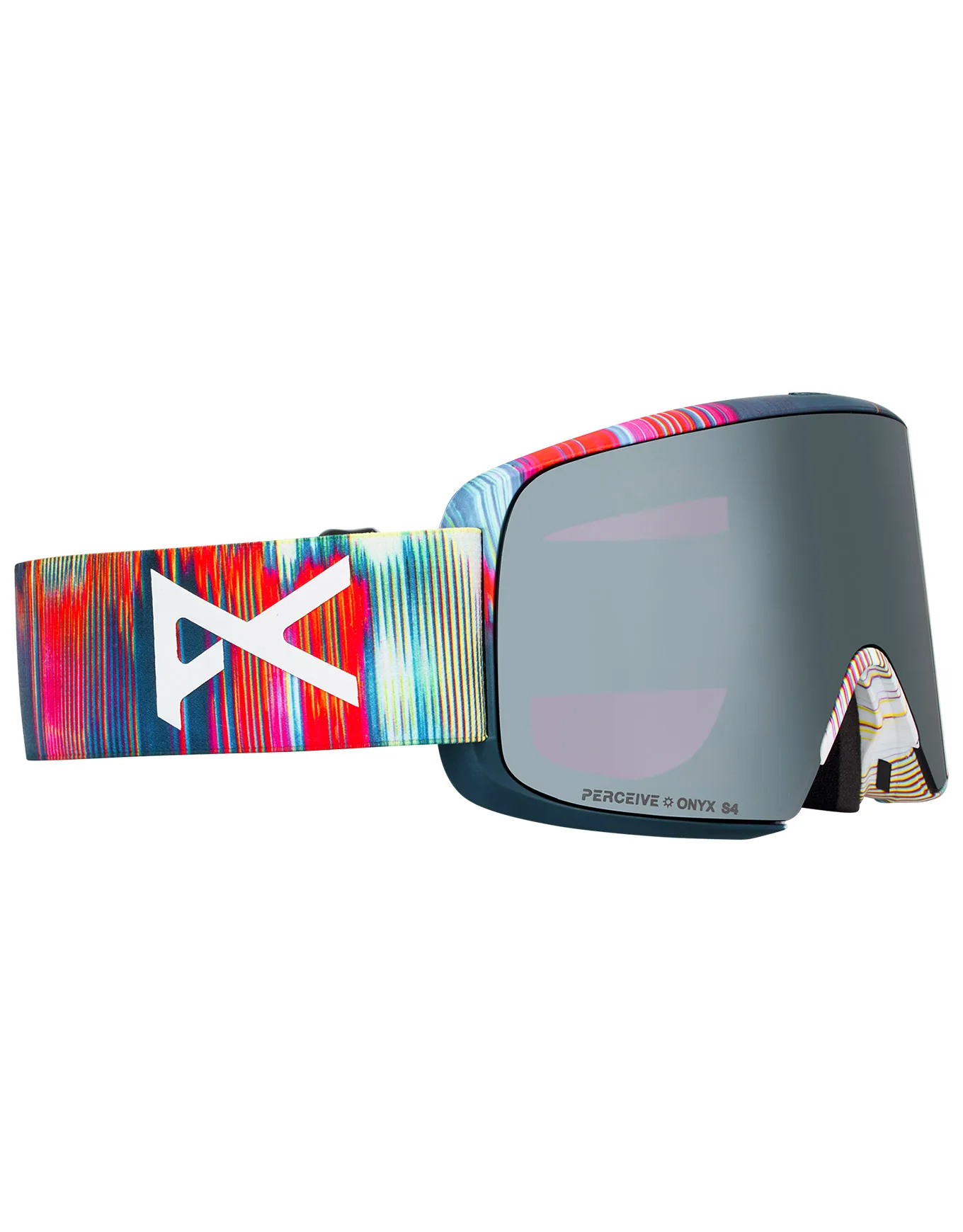 Masque de ski/snowboard - M6S Glitch Lines Perceive Sunny Onyx - Orange - Anon - FashionsVida