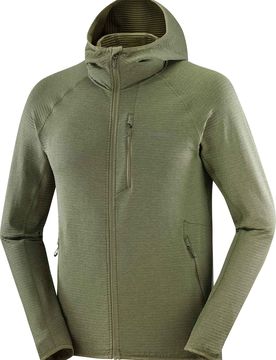 Warmes und leichtes technisches Fleece Sntial Lightwarm HD M Grape Leaf für Herren Größe L Khaki