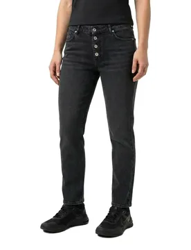 Jean B2w10093 Mom Fit Washed Black 27