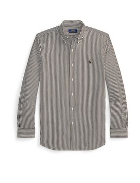 Camisa Custom Fit marrón L
