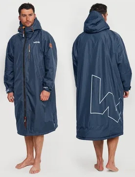 Wave Waterproof Fleece-Lined Changing Robe - - Size: XL - Wave SUPs - FashionsVida