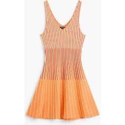 Vestido punto sin mangas