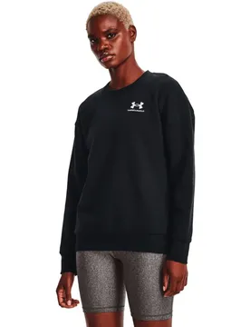 Sweat-shirt Essential Fleece Crew Black / White M