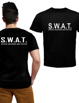 MENS BOYS SWAT T-SHIRTS MILITARY COPS WEAPONS & TACTICS COMBAT TOPS S-XXL - Aliexpress - FashionsVida