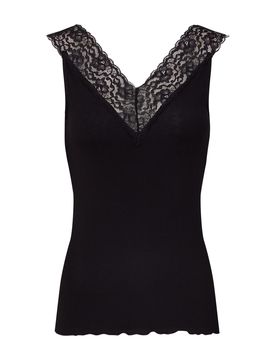 PIECES Top 'Siri' negro