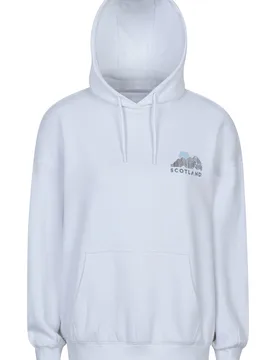 Scotland Graphic Womens Relaxed Fit Hoodie - Beige - Beige - Size: 20 - Mountain Warehouse - FashionsVida