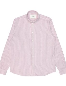 Camicia Uomo Konrad Stripe Cotton Linen
