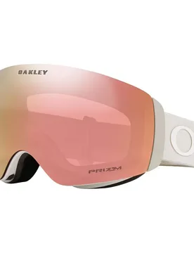 Masque De Ski Flight Deck M Prizm Matte Cool Grey Prizm Rose Gold Iridium/CAT3 Homme - Oakley Goggles - FashionsVida