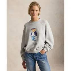 Sudadera de mujer de felpa con Polo Bear
