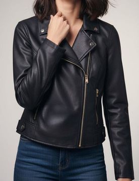 Sinsay - Giacca stile biker - nero
