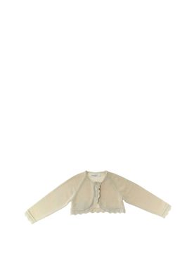 Cardigan misto cotone AVORIO 1-2