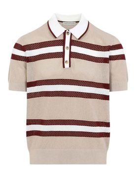Polo in rete a righe