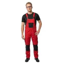 Combinaison Avec Poches Pour Genouillères Unique 12069 Red / Black 46