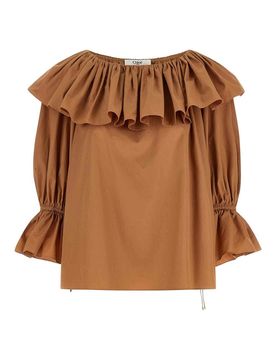 Chloe' Ruffle Blouse