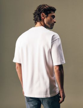 Gold Regular Tee Bright White Größe S male